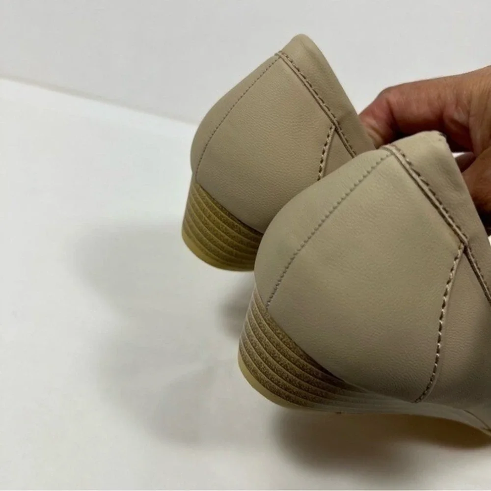 ComfortView‎ Leather Wedges Slip On Shoes size 9.5W